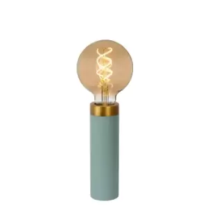 image of Selin Modern Table Lamp - Ø6cm - 1xE27 - Turquoise