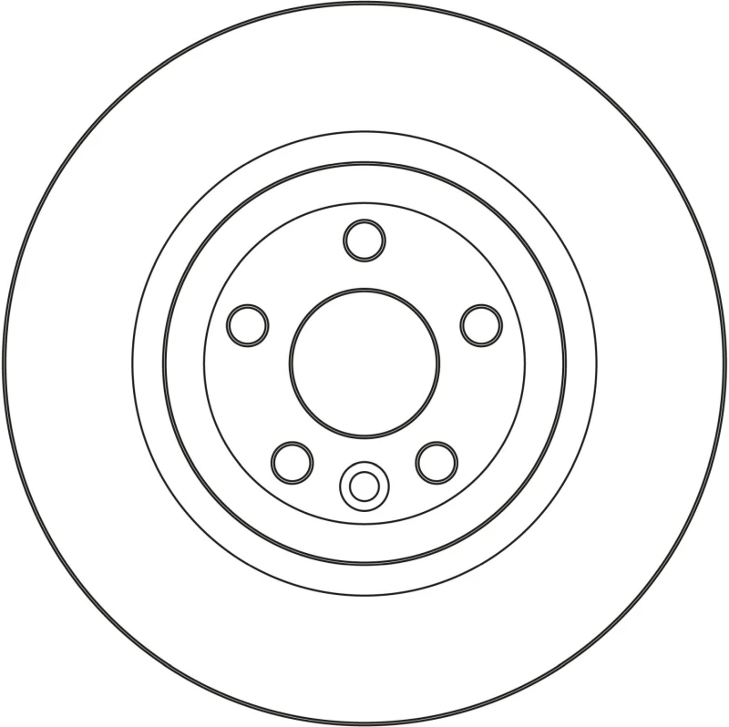 Image of Brake disc TRW DF4078