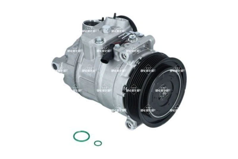 Image of NRF 32215 AC Compressor PAG 46, with seal ring, with gaskets/seals Compressor,air conditioning (447)