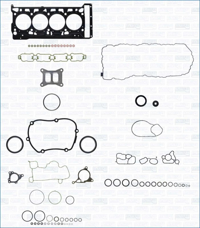 Image of AJUSA Full Gasket Set, engine AJUSA 50504000