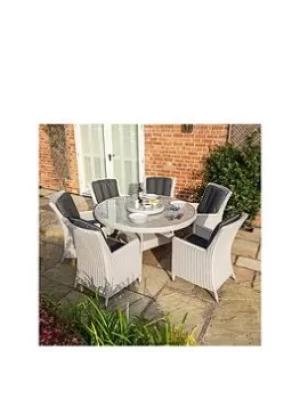 Image of Rowlinson Prestbury 6 Seater Dining Set