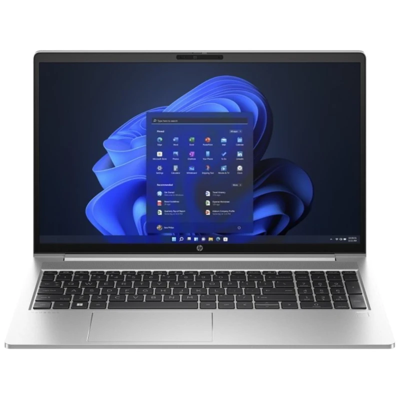 Image of HP ProBook 455 G10 Laptop, AMD Ryzen 5 7530U, 16GB DDR4, 512GB SSD, 15.6" Full HD IPS, AMD Radeon, Windows 11 Pro AK9N4AT#ABU