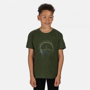 Image of Regatta Bosley III Cotton T-Shirt - Racing Green