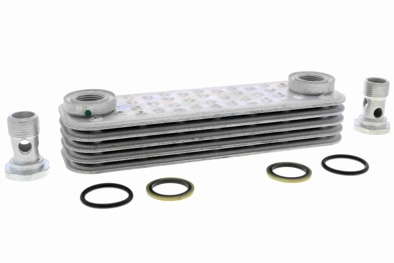 Image of VEMO V48-60-0040 Oil Cooler Original VEMO Quality with accessories Oil Cooler,engine oil (469)