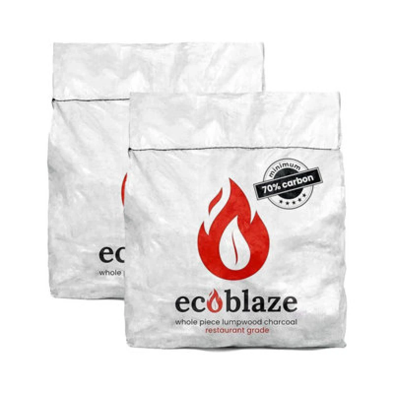 Image of Ecoblaze Lumpwood Charcoal 20Kg Bag Restaurant Grade With Minimum 70% Of Carbon