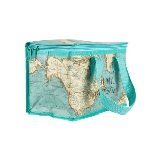 Image of Sass & Belle Vintage Map Lunch Bag