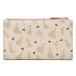Image of Loungefly Disney Ultimate Princess AOP Flap Wallet