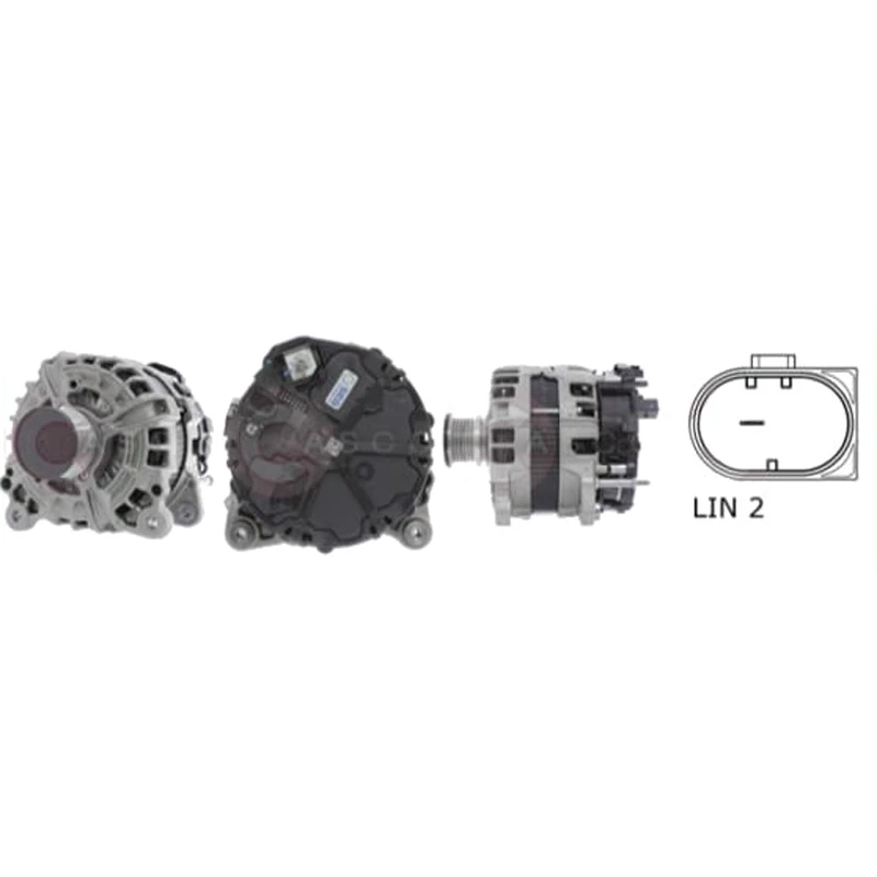 Image of CASCO CAL10A18GS Generator Genuine Alternator Charging Current: 250A, Voltage: 12V Alternator (4)