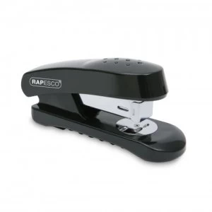 Image of Rapesco Snapper Half Strip Stapler 20 Sheets Black