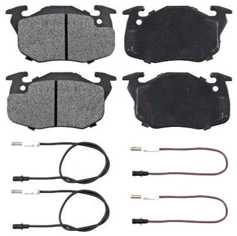 Image of A.B.S. 36565/1 Brake pad set incl. wear warning contact Brake Pad Set,disc brake (402)
