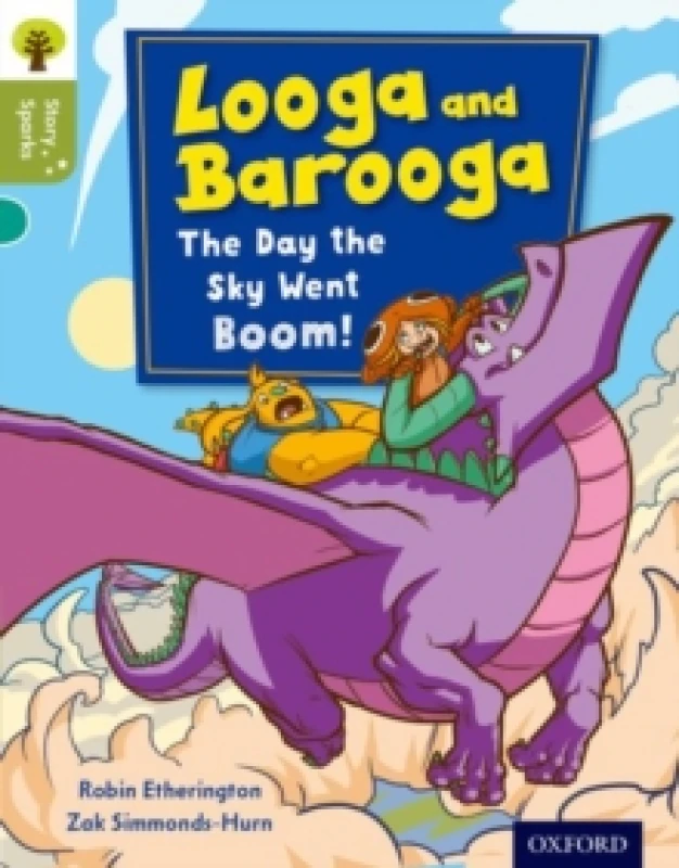 Image of Robin Etherington Oxford Reading Tree Story Sparks: Oxford Level 7: Looga and Barooga: The Day the Sky Went Boom! Book Multi unisex