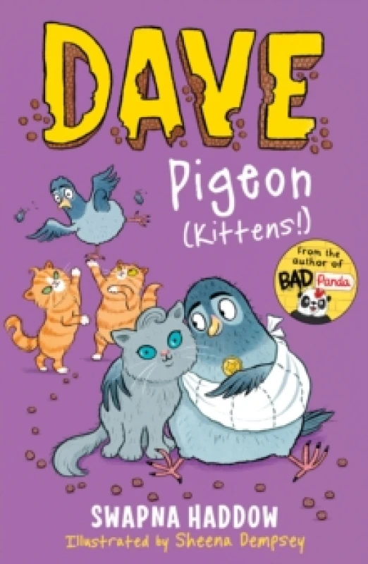 Image of Dave Pigeon Kittens Book How To Raise Kittens For Young Readers Swapna Haddow Books
