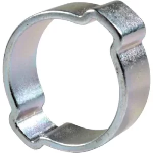 image of 0507 (5.0-7.0MM) M/S Zinc Plate O-clip (2 Ear)