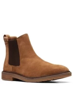 Image of Clarks Clarkdale Hall Boot, Cognac, Size 10, Men