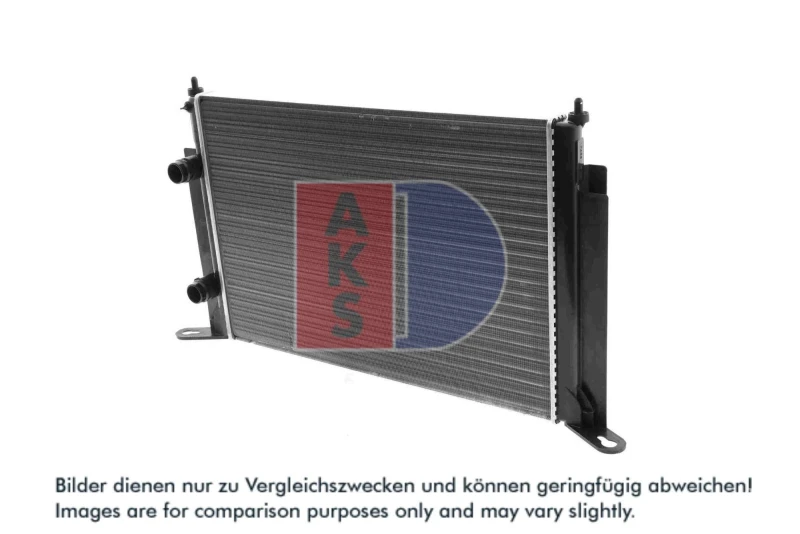 Image of AKS DASIS 080022N Engine radiator Mechanically jointed cooling fins Radiator,engine cooling (470)