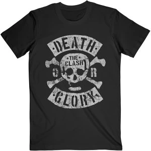 Image of The Clash - Death or Glory Unisex Large T-Shirt - Black