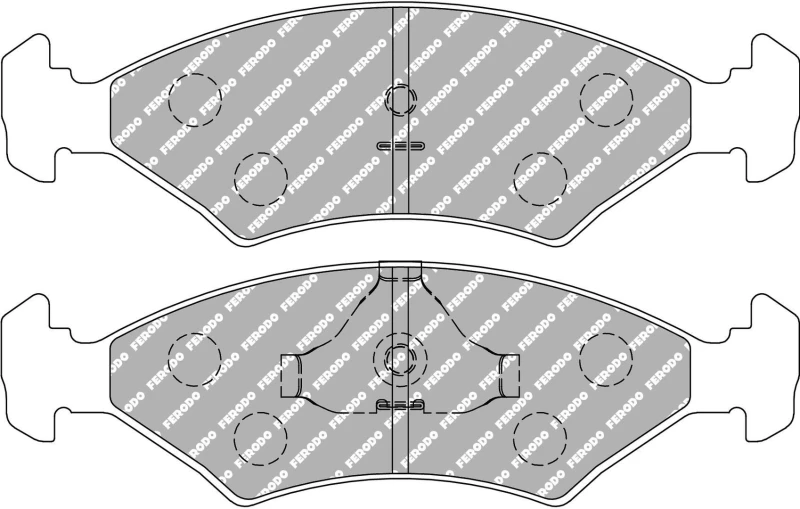 Image of FERODO RACING Brake pad set FERODO RACING FCP206H