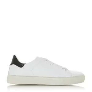 image of Dune London Dune TARGETT Low Trainers Mens - White