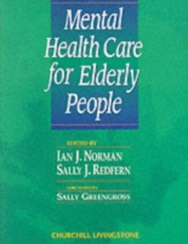Image of Mental Health Care of Elderly People by Ian J Norman Paperback