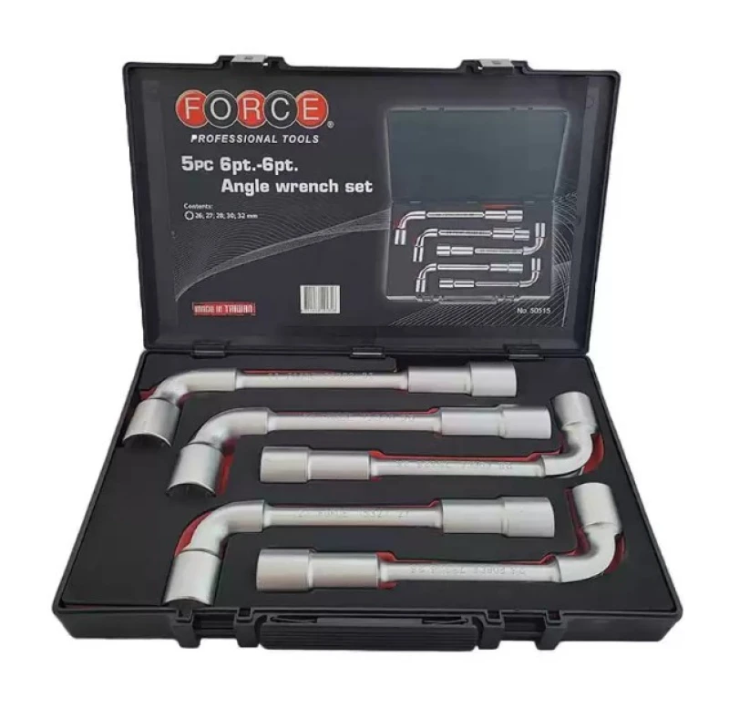 Image of FORCE 50515 Angled Screwdriver Set Number of tools: 5, Spanner Size: 32mm Angled Screwdriver Set (6627)