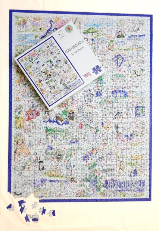 Image of Tim Bulmer Herefordshire - Tim Bulmer 1000 piece Jigsaw Puzzle