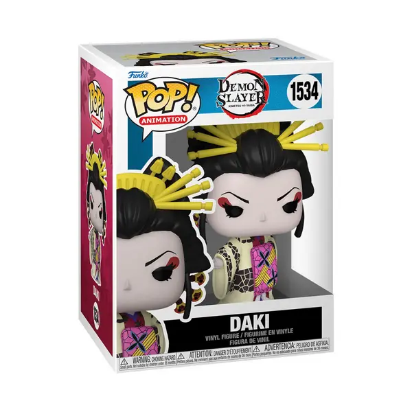 Image of Demon Slayer Daki Vinyl Figurine 1534 Funko Pop! multicolour Onesize Unisex