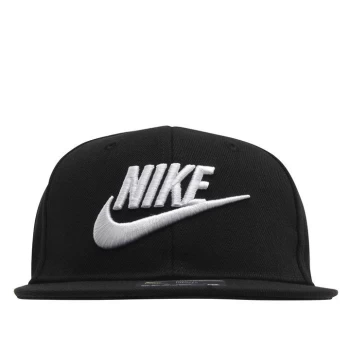 Image of Nike Swoosh Flat Peak Cap Infants - Black