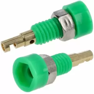 Image of Truconnect - 170589 2mm Insulated Test Socket Gold Plated Green