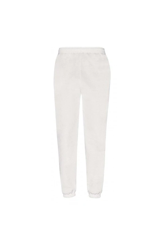Image of Fruit Of The Loom Fruit of the Loom Men Classic 80/20 Jogging Bottoms in White Size: X-Small White XS Male 5063377291742