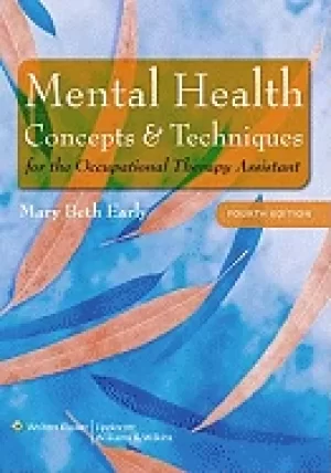 Image of mental health concepts and techniques for the occupational therapy assistan