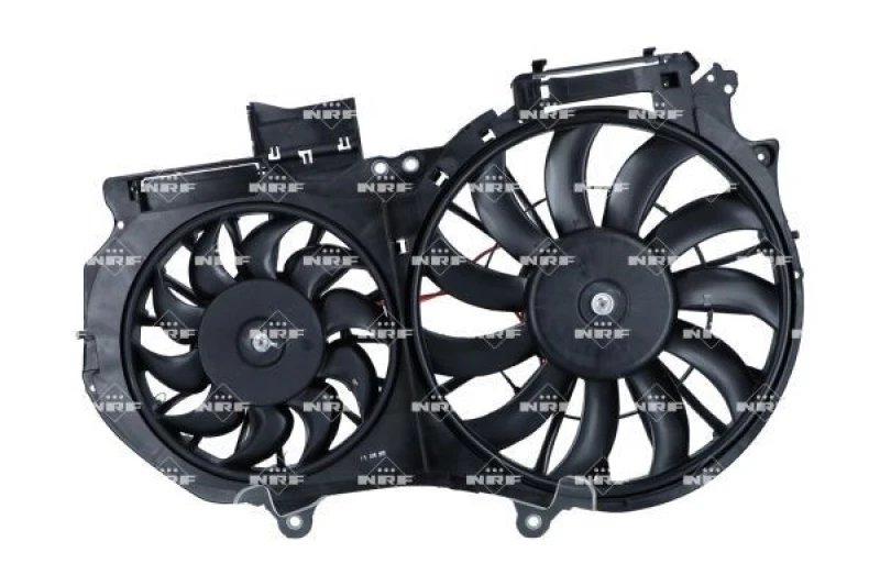 Image of NRF 470121 Cooling Fan with radiator fan shroud Fan,radiator (508)
