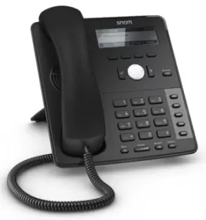 image of Snom D715 IP phone Black 12 lines