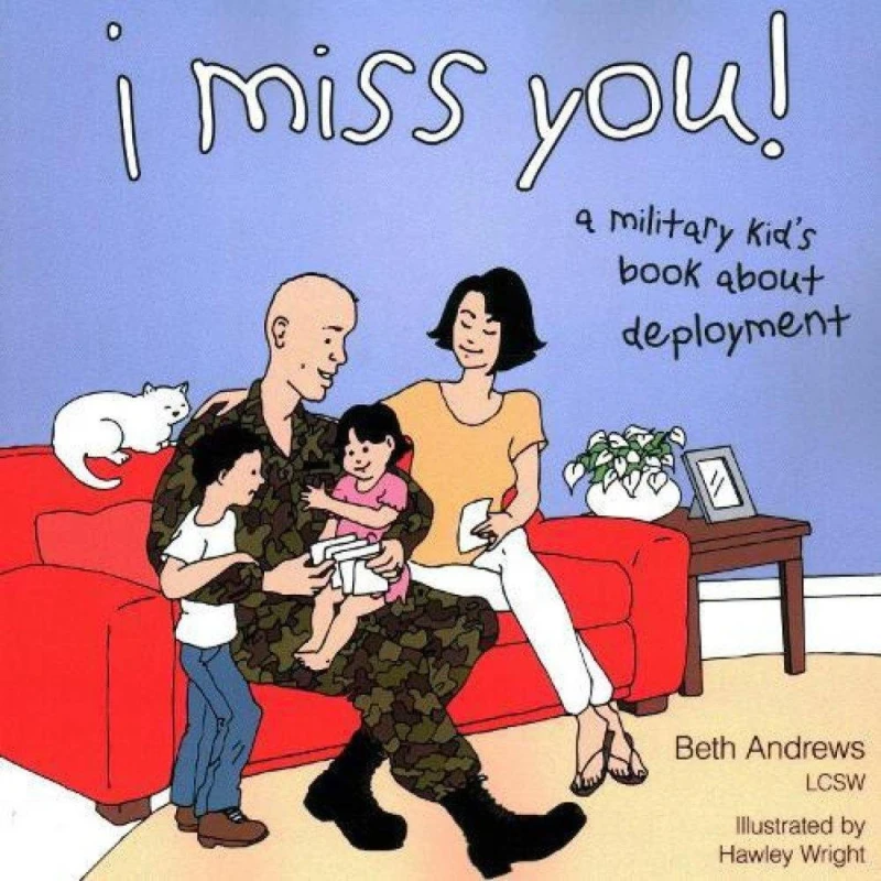 Image of Beth Andrews I Miss You! Book Multi unisex