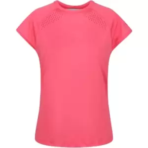 Image of Regatta Womens Luaza Quick Drying Short Sleeve T Shirt 8 - Bust 32' (81cm)