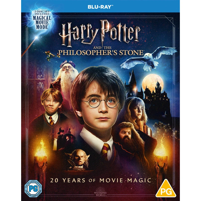 Image of Harry Potter and the Philosopher's Stone [Bluray / 20th Anniversary Edition] TVFILM - Bluray