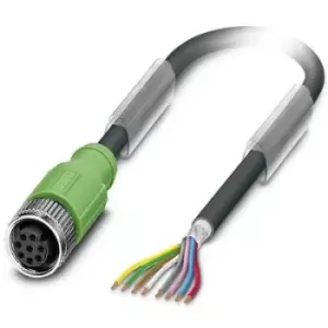 image of Sensor/Actuator cable SAC-8P- 1,5-PUR/M12FS SH 1522862 Phoenix Contact