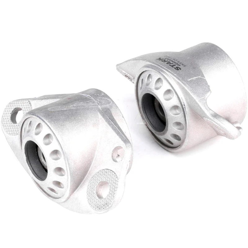 Image of STARK SKSS-0670384 Top strut mount Rear Axle Right, without rolling bearing Suspension Strut Support Bearing (1180)