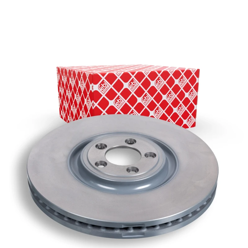 Image of FEBI BILSTEIN 44144 Brake disc Front Axle, internally vented, Coated, High-carbon Brake Disc (82)