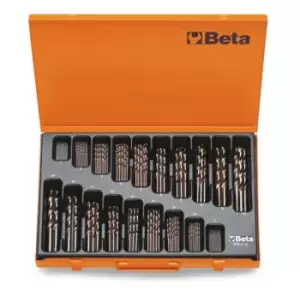 Image of Beta Tools 415/C116 HSS-CO 8% Entirely Ground Twist Drill Comprehensive Set