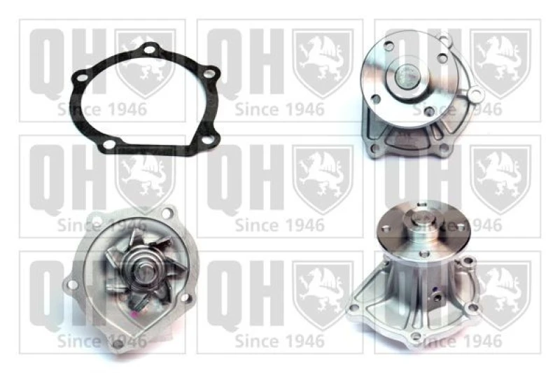 Image of QUINTON HAZELL QCP2597 Water pump for V-ribbed belt use, do not use sealant Water Pump (1260)