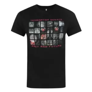 Image of Terminator Mens Genisys Past And Future T-Shirt (L) (Black)