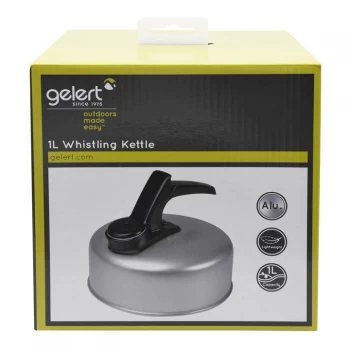 image of Gelert 1L Whistling Kettle - -