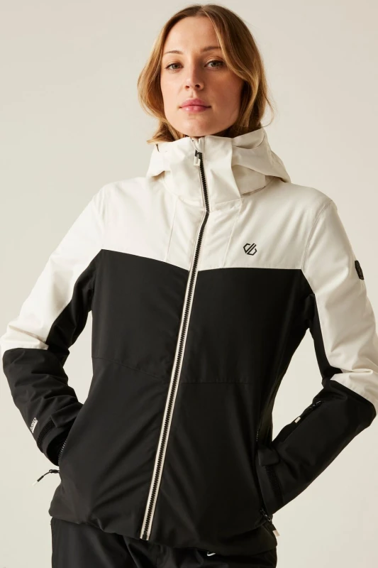 Image of Dare 2b Womens hooded ski jacket Dare 2B Iced Noir Female 40 DWP619-0FU