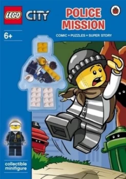 Image of Lego City Police Mission Activity Book with Minifigure Book