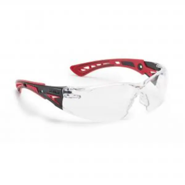 Image of Bolle Safety Rush Platinum Clear BESWBOPSSRUSP073