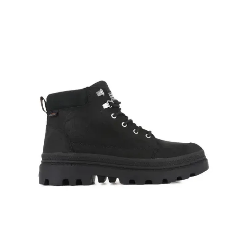 Image of Palladium Trainers Palladium Pallatrooper Cuff 2 WP+ Noir Male 44
