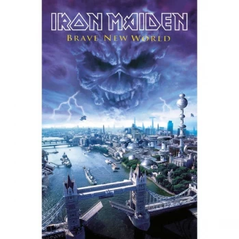 Image of Iron Maiden - Brave New World Textile Poster