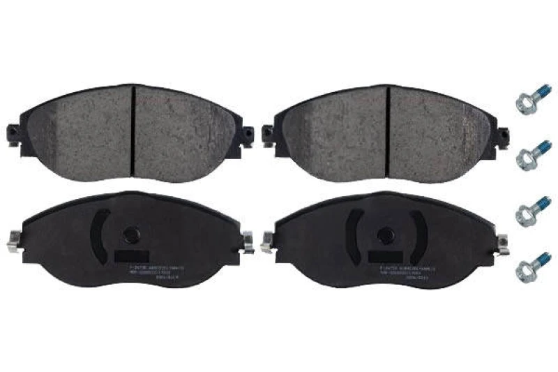 Image of Blue PRINT ADV184290 Brake pad set Front Axle, with bolts/screws Brake Pad Set,disc brake (402)