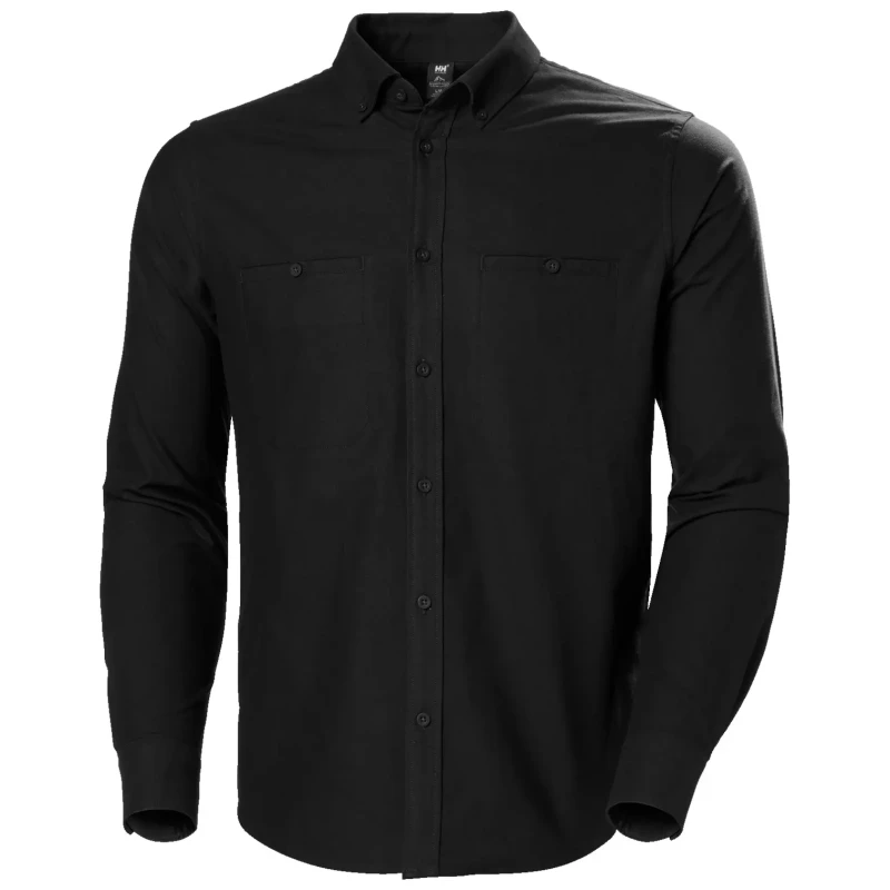 Image of Helly Hansen Cotton flannel shirt Helly Hansen F2F Noir Male 2XL