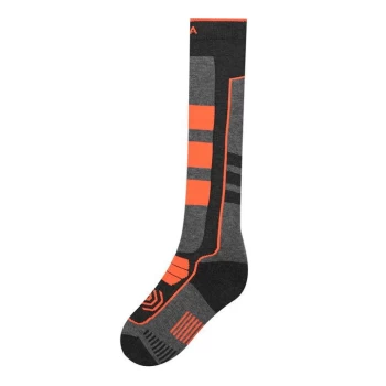 image of Nevica Vail Ski Socks - Black/Orange